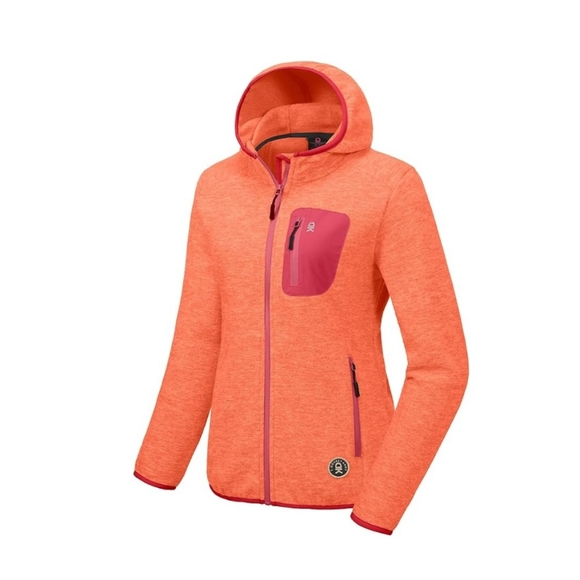Little Donkey Andy Jackets & Blazers - Little Donkey Andy Women's S Lightweight Hooded Softshell Jacket Orange Heather
